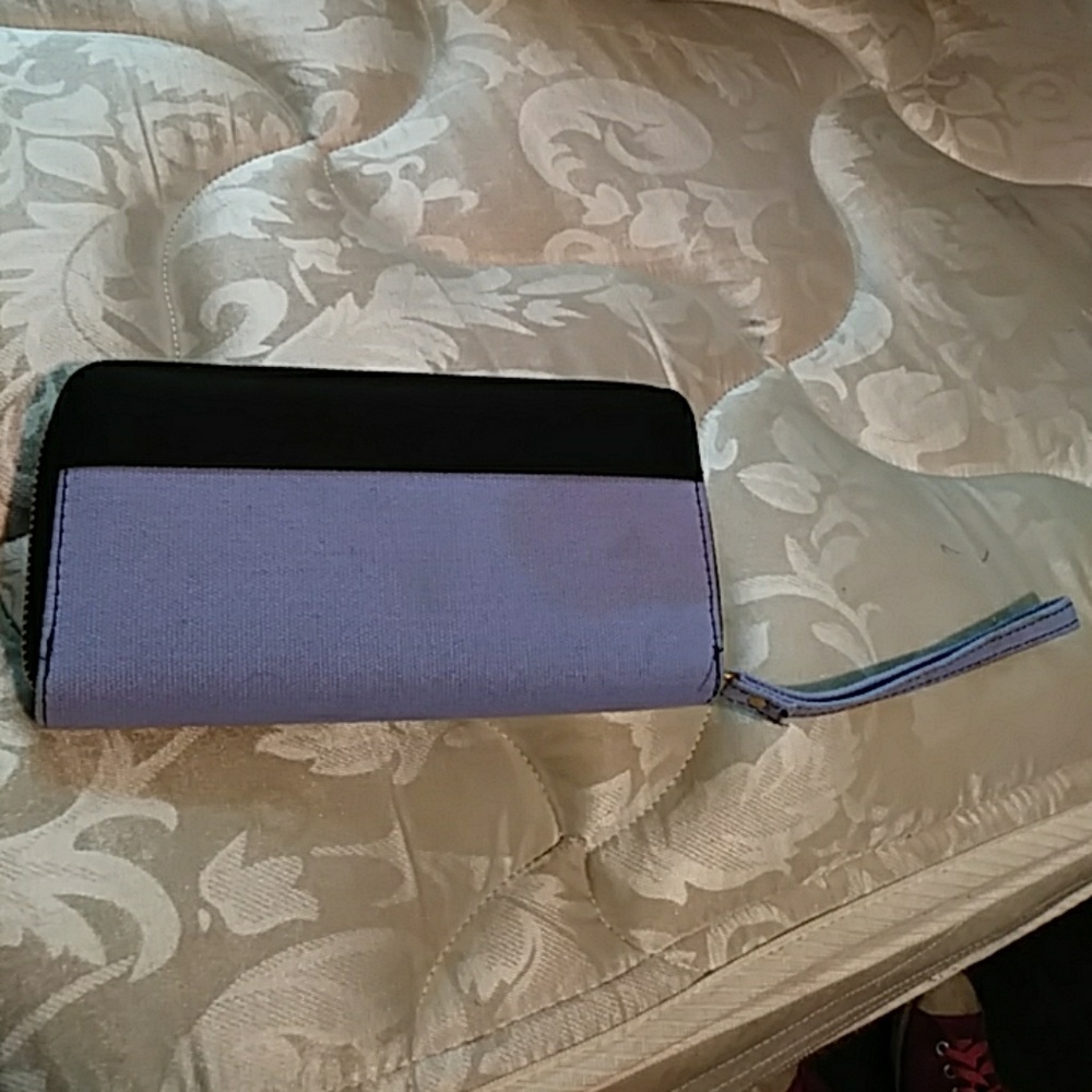 Blue wallet